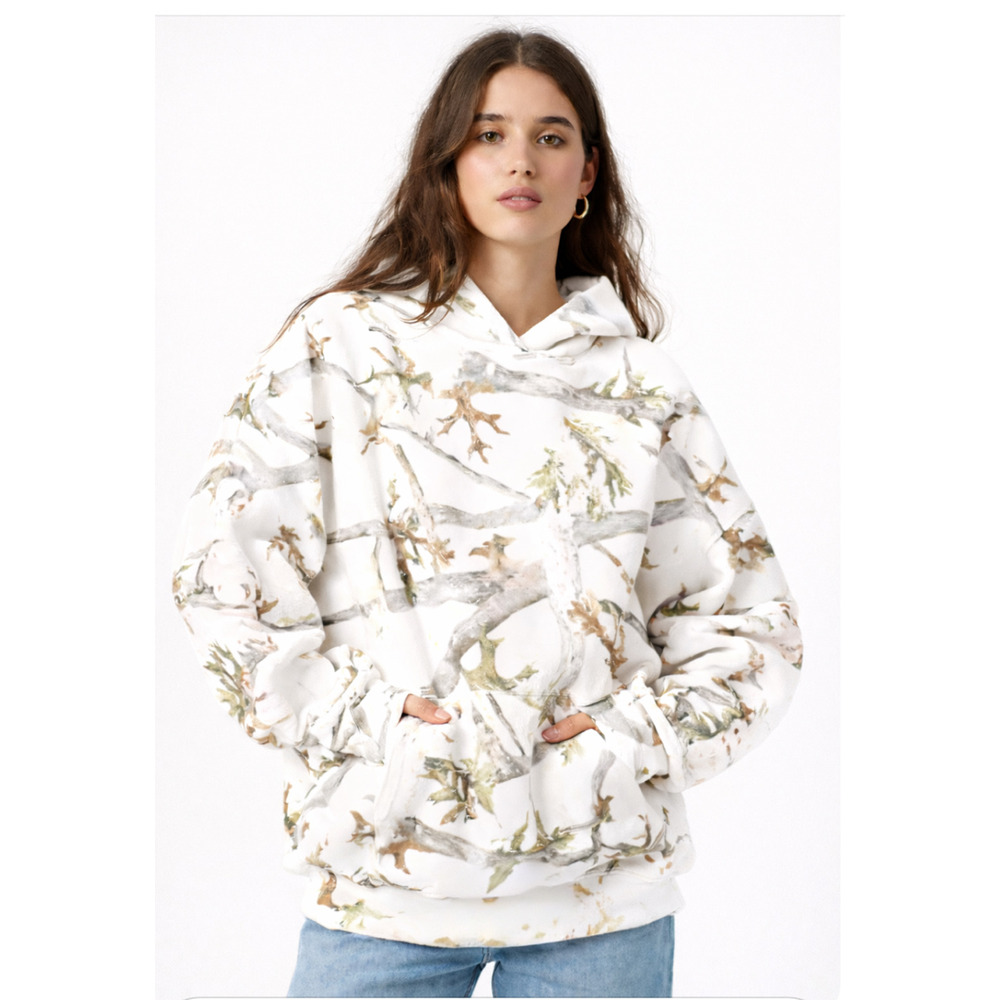 NEW Pacsun Light Camo Cali Hoodie Size Womens MED